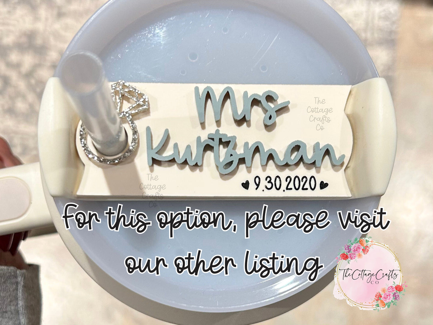 Wedding Party Gift, Bridesmaid Accessories, Bachelorette, Girls Trip Gift, Mrs Tumbler Tag, Wifey Name Plate, Wedding Party