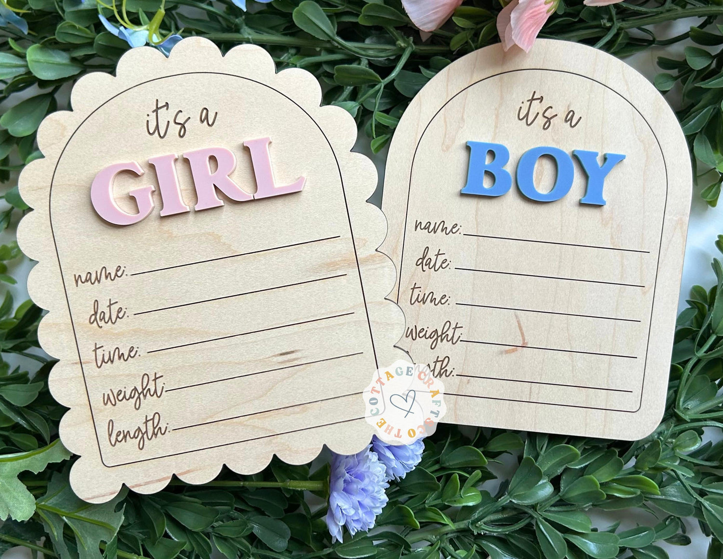 Birth Announcement, Name Sign,Fresh 48 Name Plaque,Hi My Name Is,Newborn Photo Prop, Its a Boy, Its a girl, Neutral baby Signs