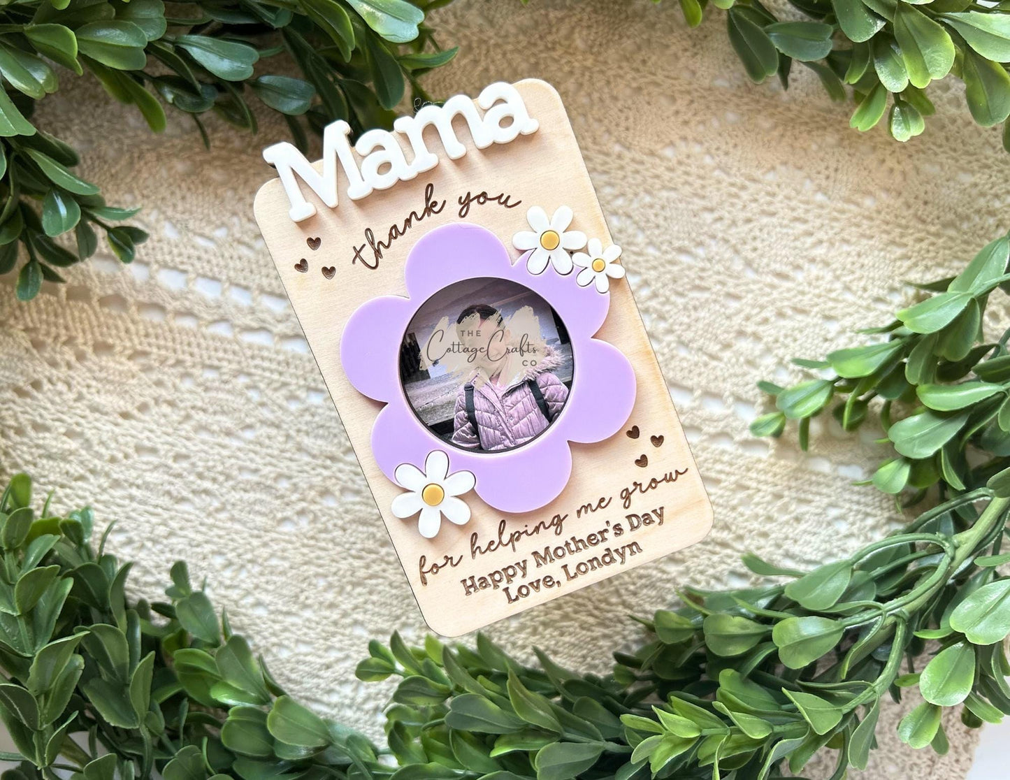 Fridge Photo Magnet, Wallet Size Photo Frame, fridge magnet, Car picture frame, Mother’s Day photo frame, fridge magnet mothers day frame