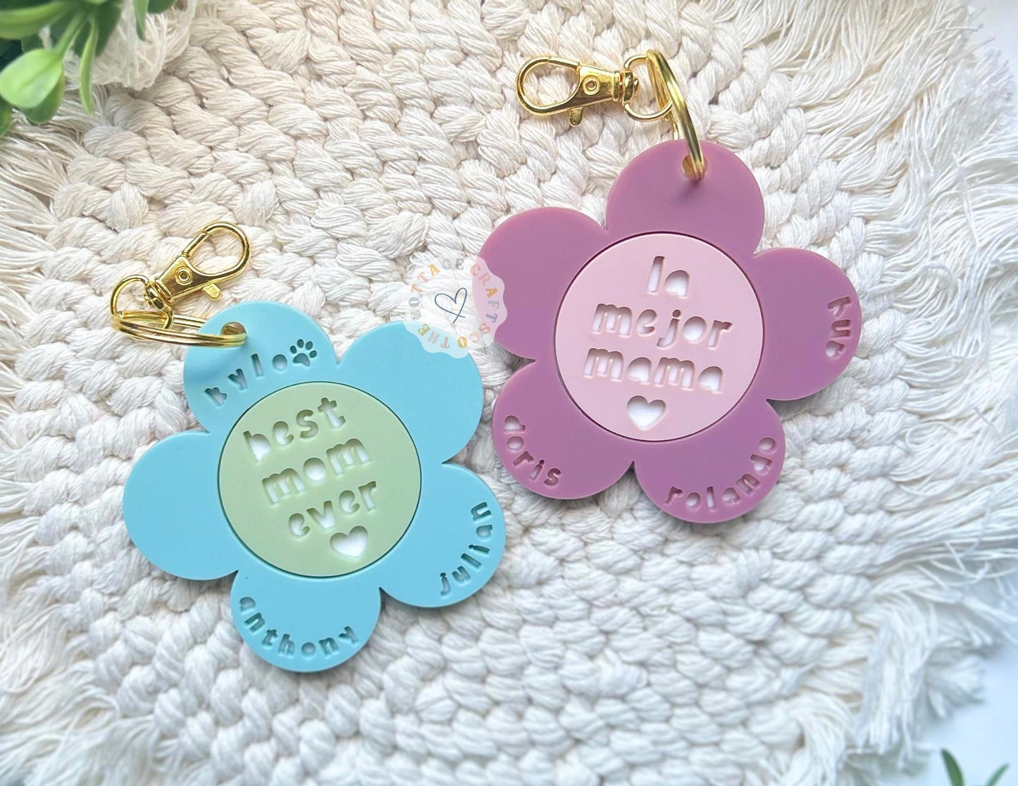 Best Mom Keychain, Best mama ever, Mother's Day Gift, Personalized  Gift, Keepsake Gift,Mama keychain with kids name, Dog Mama Gift,
