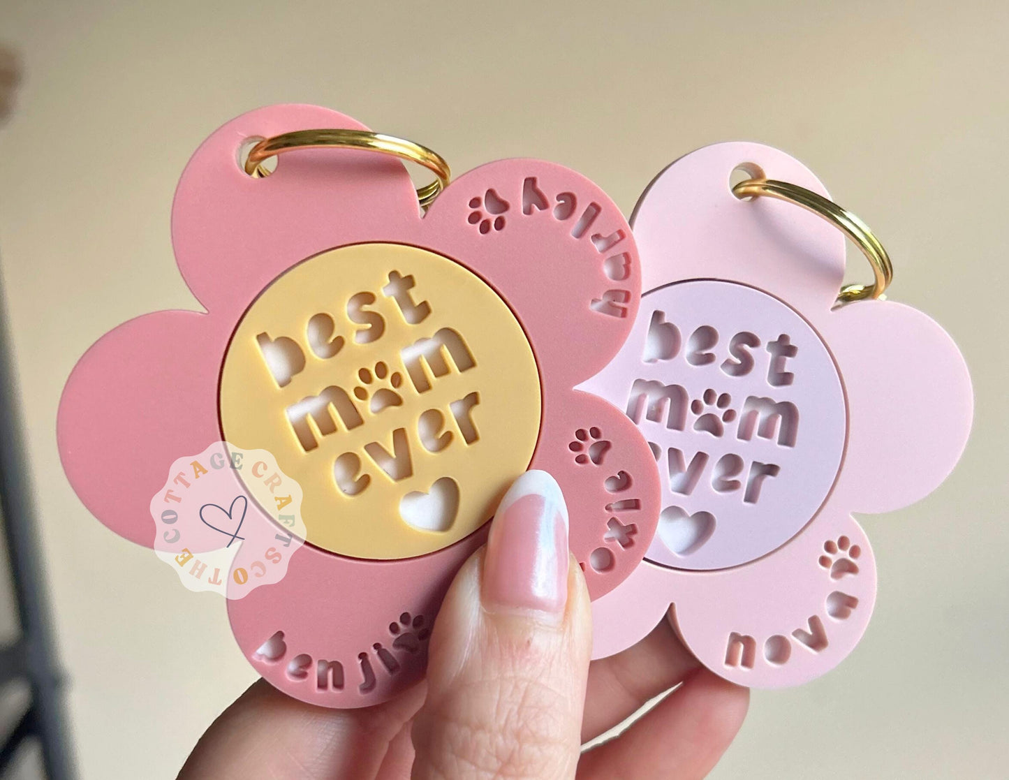 Best Mom Keychain, Best mama ever, Mother's Day Gift, Personalized  Gift, Keepsake Gift,Mama keychain with kids name, Dog Mama Gift,