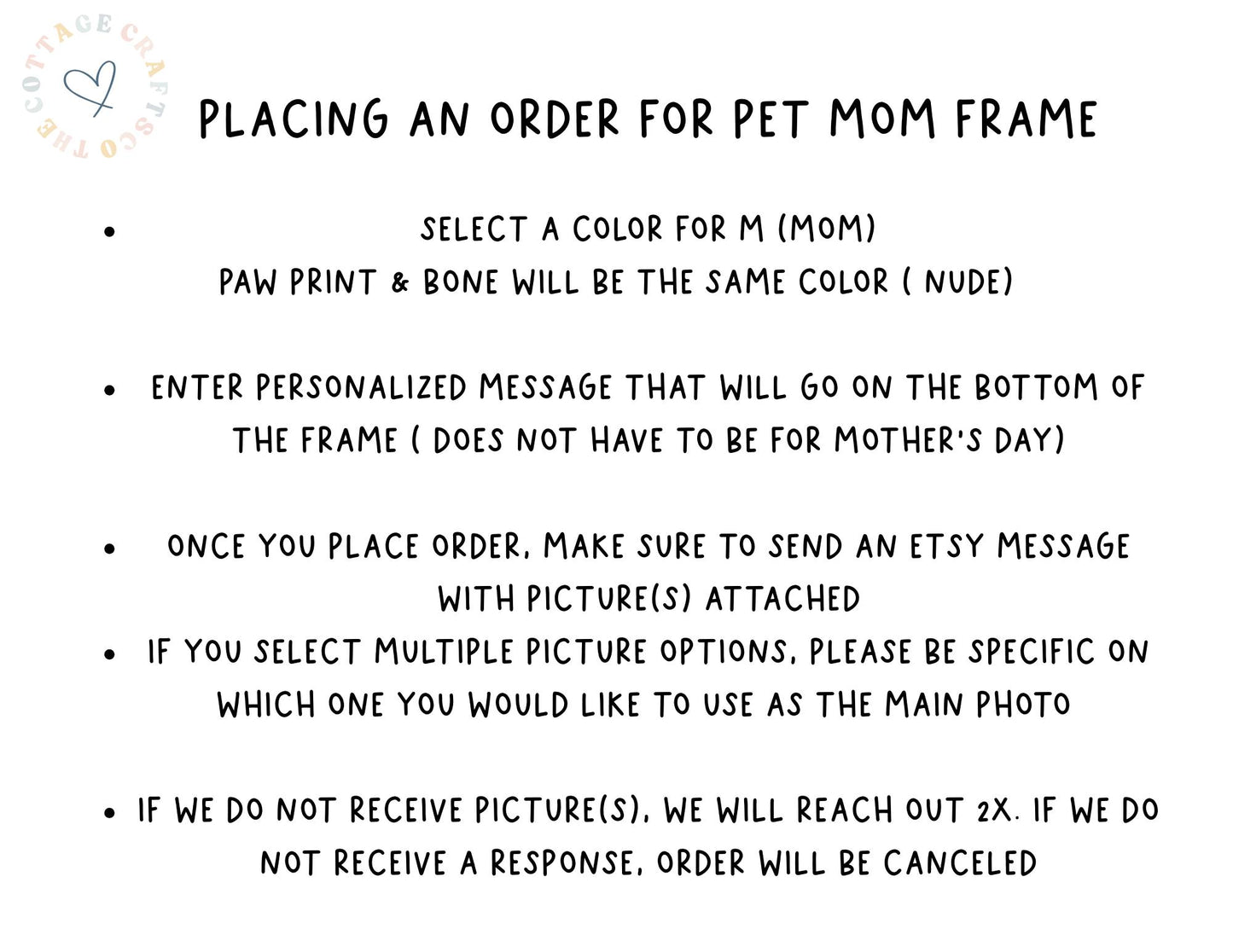 Pet photo magnet frame, Mother's Day Frame, Dog mom picture, Rescue Mom,Mothers day Gift From The Dogs,From the Cat Dog Pet Gift. Pet Owner