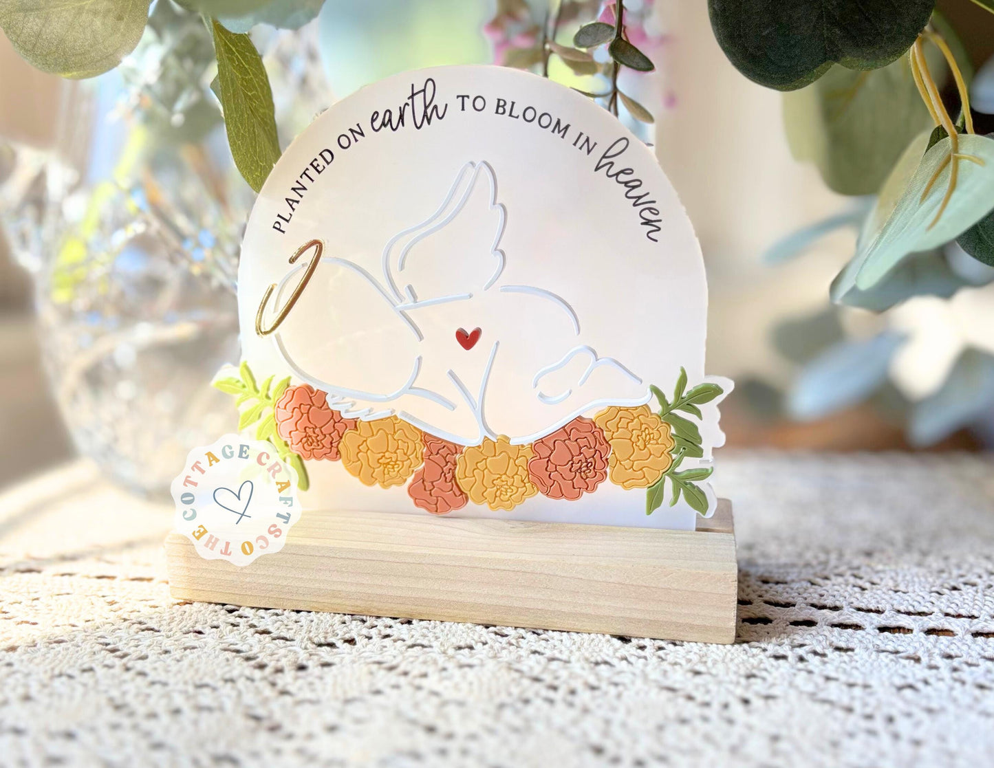 Baby Memorial, Miscarriage Keepsake, Infant Loss Gift, Angel Baby, Child Loss Keepsake, Miscarriage Gift,