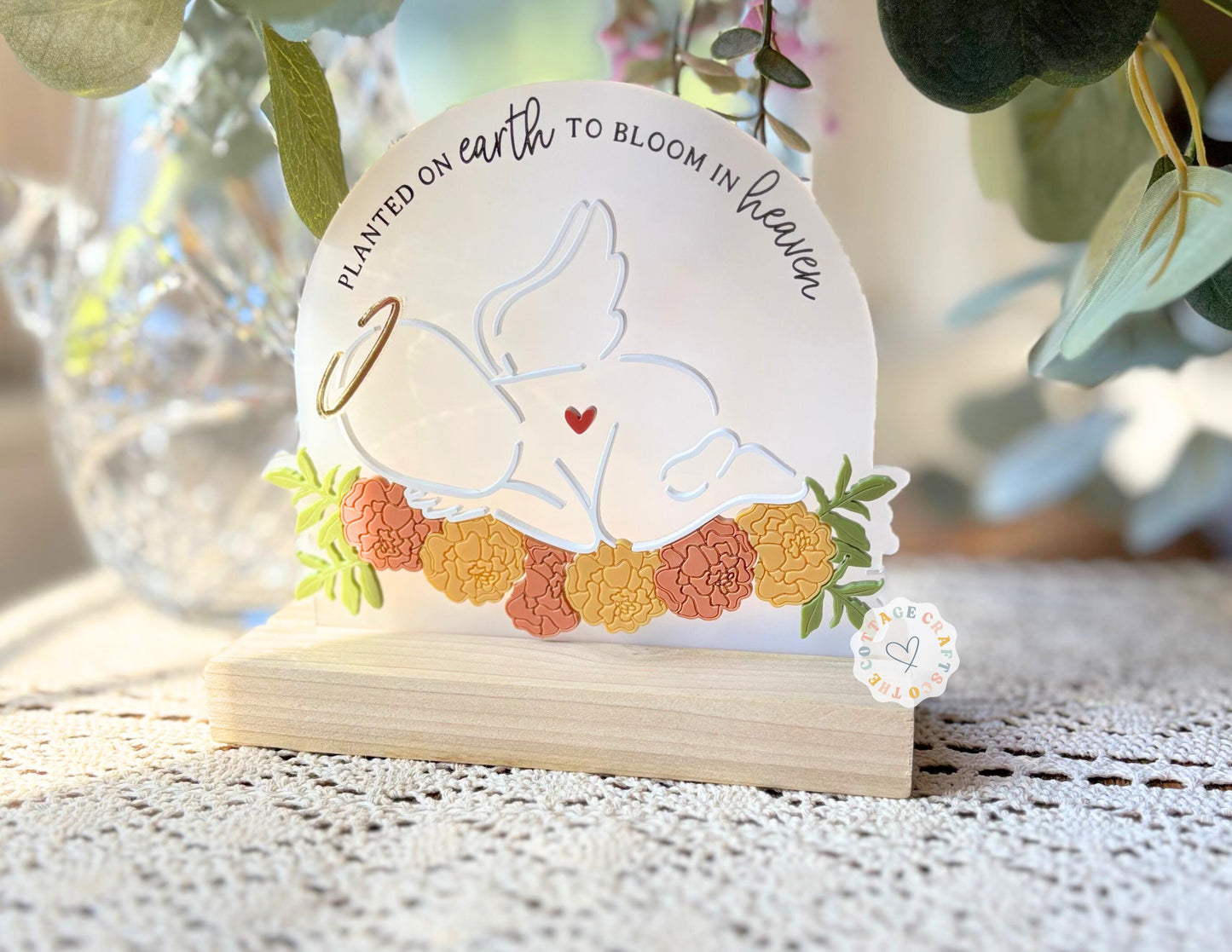Baby Memorial, Miscarriage Keepsake, Infant Loss Gift, Angel Baby, Child Loss Keepsake, Miscarriage Gift,